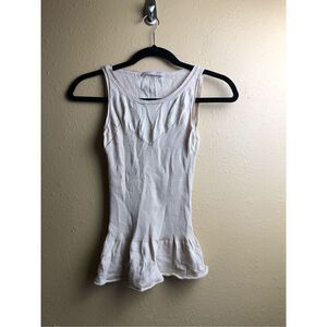 STEFANEL Knit Top Sleeveless Tan Como Color Size S